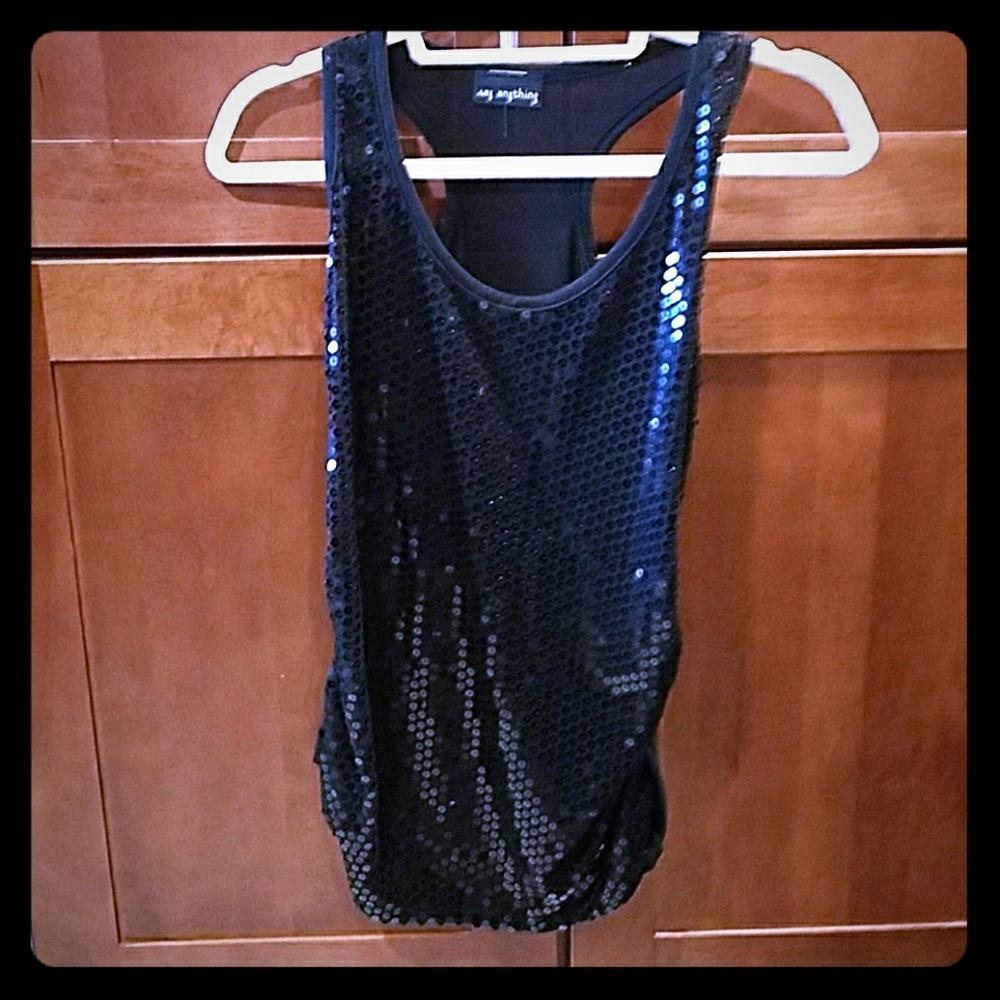 Black Sequence Tank